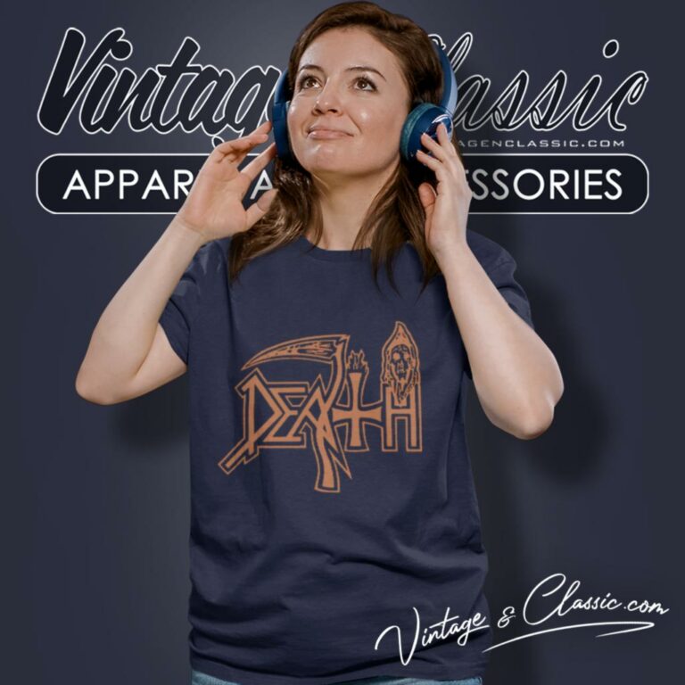 Death Logo Band Women T Shirt Death Logo Band Women T Shirt