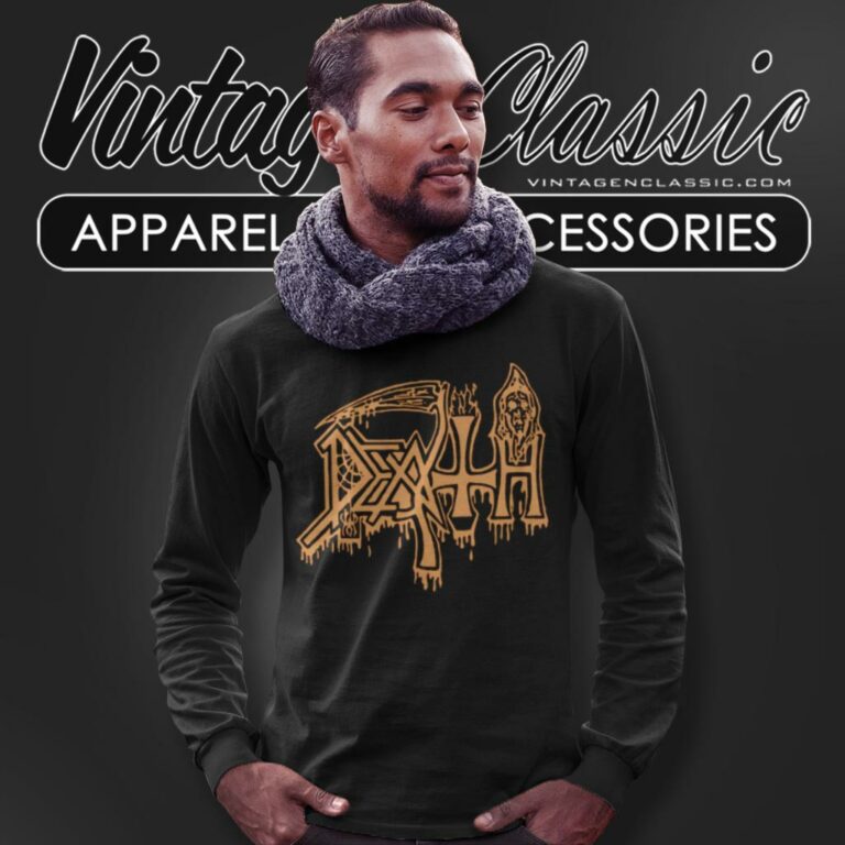 Death Logo Long Sleeve Tee Death Logo Long Sleeve Tee