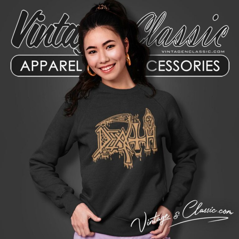 Death Logo Sweatshirt Death Logo Sweatshirt