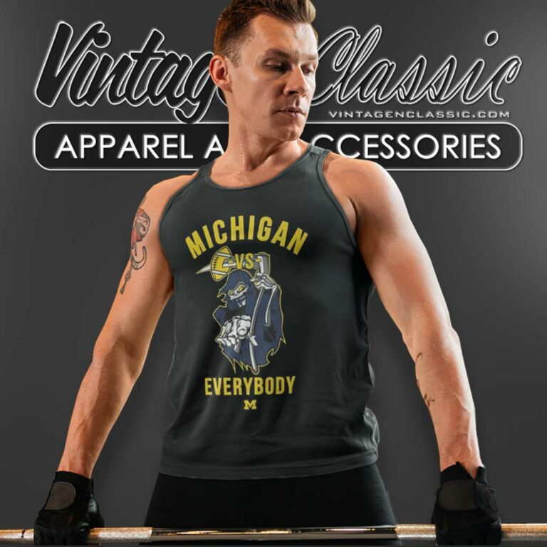 Death Michigan Vs Everybody 2024 Tank Top Racerback Death Michigan Vs Everybody 2024 Tank Top Racerback