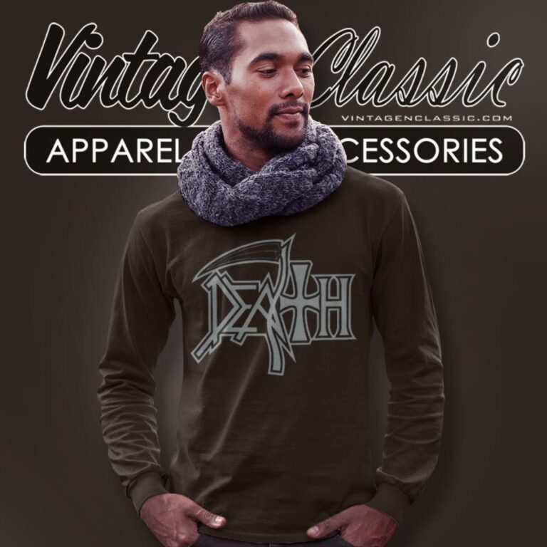 Death New Logo Long Sleeve Tee Death New Logo Long Sleeve Tee