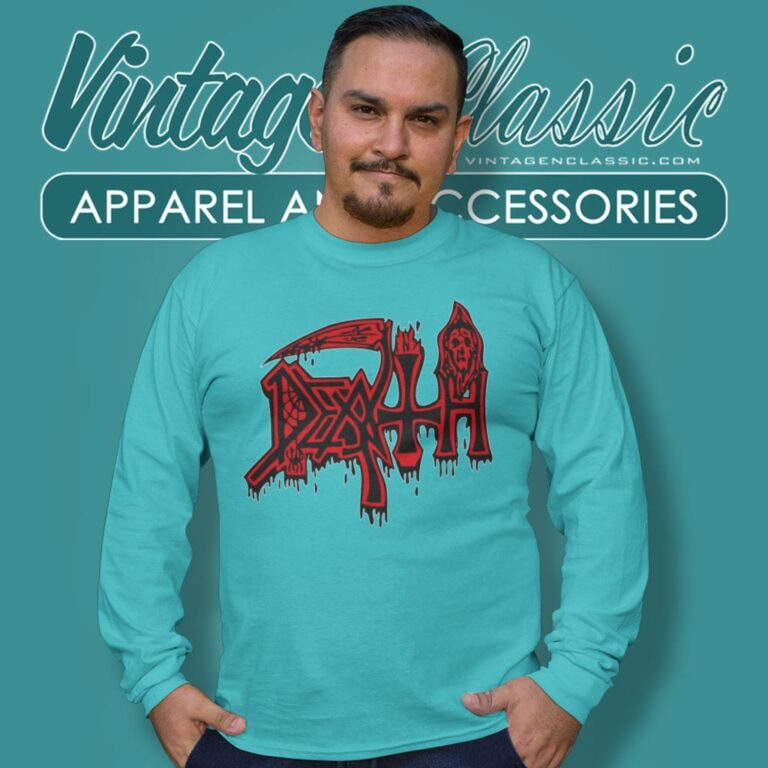 Death Red Logo Long Sleeve Tee Death Red Logo Long Sleeve Tee