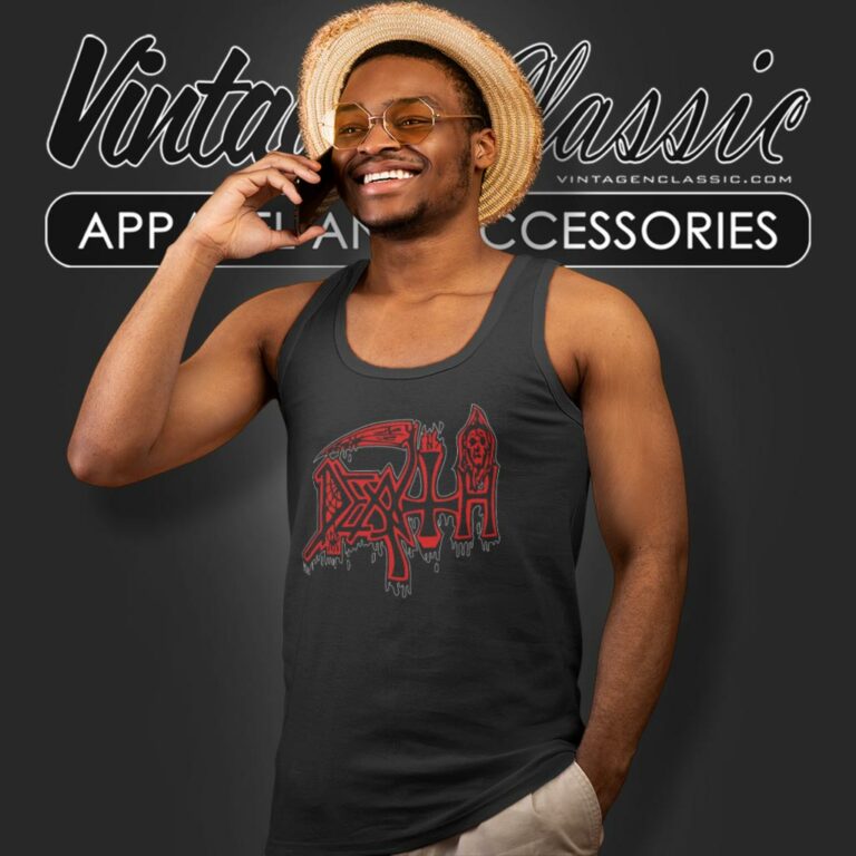 Death Red Logo Tank Top Racerback Death Red Logo Tank Top Racerback