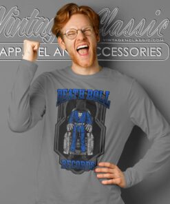 Death Roll Jiu Jitsu Blue Belt Long Sleeve Tee