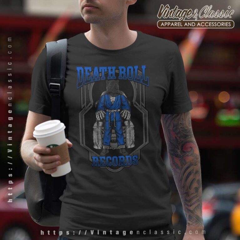 Death Roll Jiu Jitsu Blue Belt T Shirt Death Roll Jiu Jitsu Blue Belt T Shirt