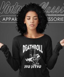 Death Roll Jiu Jitsu Death Jitsu Long Sleeve Tee