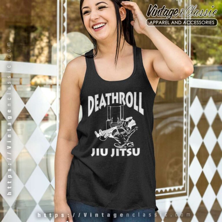 Death Roll Jiu Jitsu Death Jitsu Tank Top Racerback Death Roll Jiu Jitsu Death Jitsu Tank Top Racerback