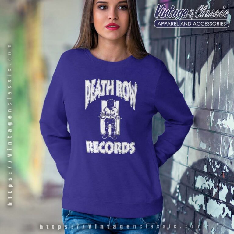 Death Row Records Sweatshirt Death Row Records Sweatshirt