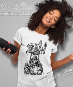 Death Shirt Scream Bloody Gore Art Women T Shirt