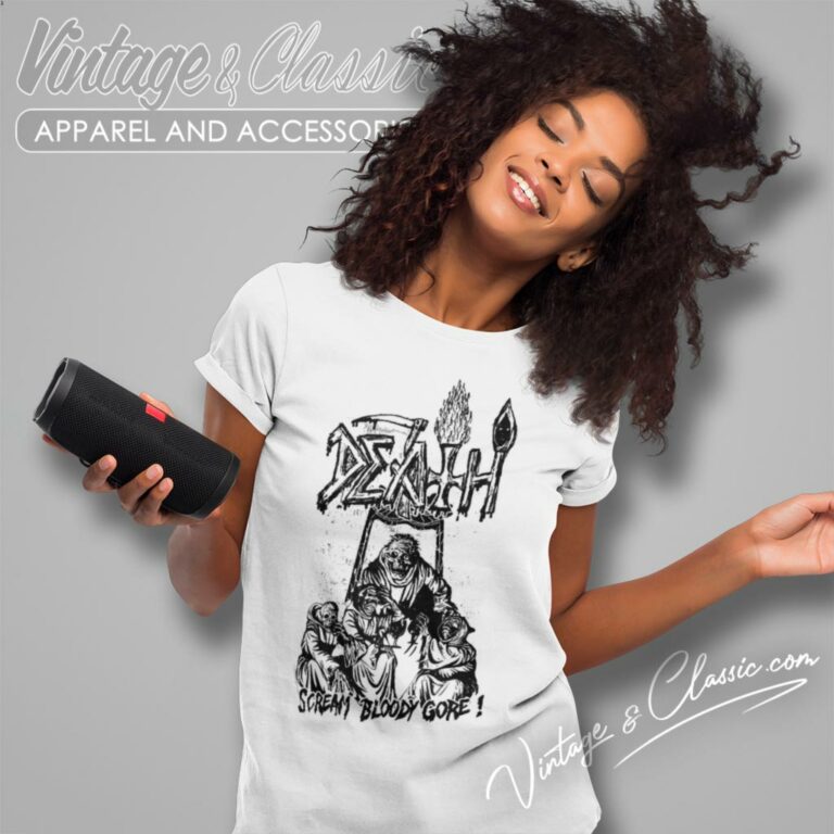 Death Shirt Scream Bloody Gore Art Women T Shirt Death Shirt Scream Bloody Gore Art Women T Shirt