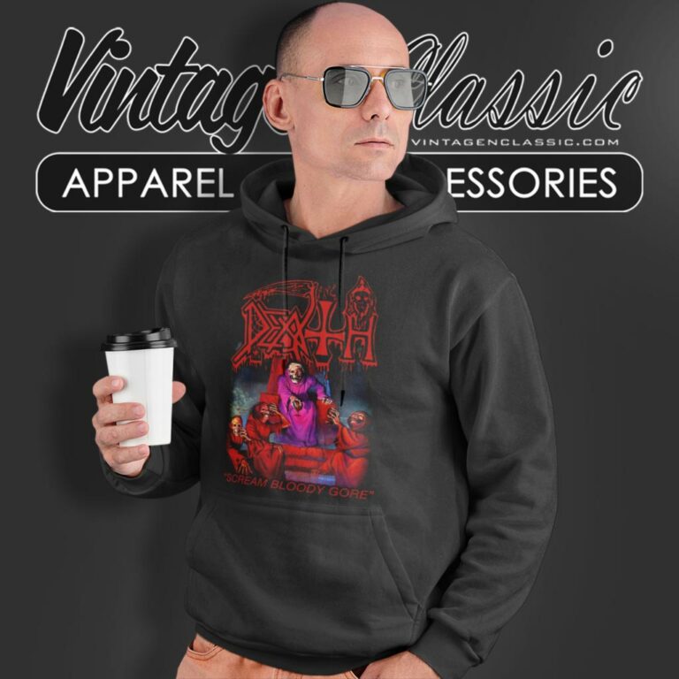 Death Shirt Scream Bloody Gore Hoodie Death Shirt Scream Bloody Gore Hoodie