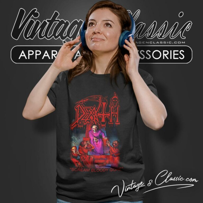 Death Shirt Scream Bloody Gore Women T Shirt Death Shirt Scream Bloody Gore Women T Shirt