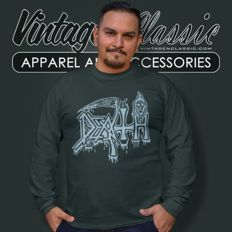 Death Shirt Spiritual Healing Logo Long Sleeve Tee Death Shirt Spiritual Healing Logo Long Sleeve Tee