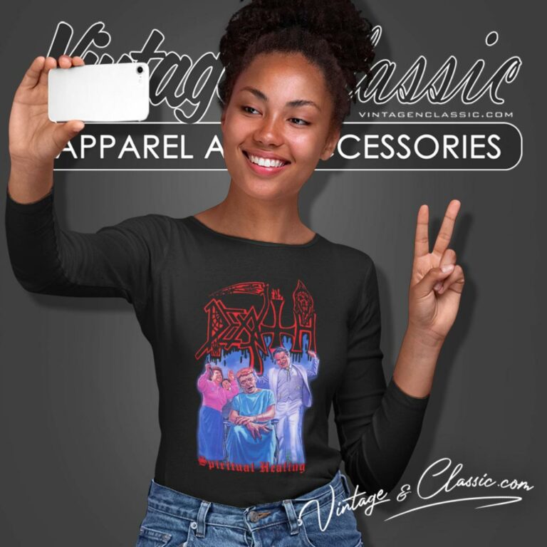 Death Spiritual Healing Long Sleeve Tee Death Spiritual Healing Long Sleeve Tee