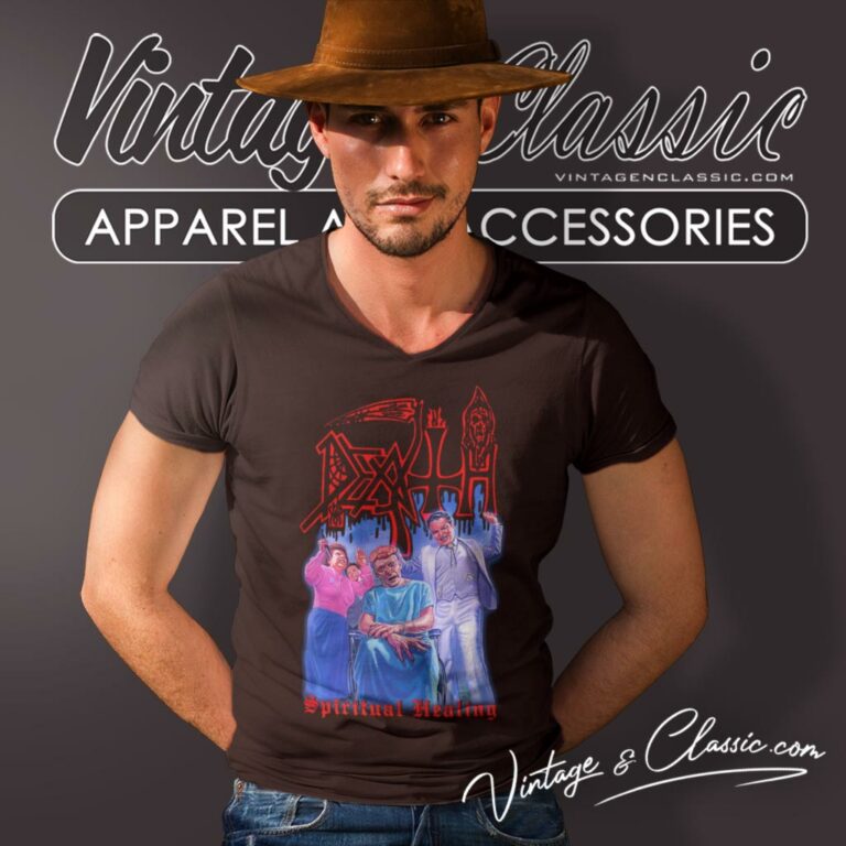 Death Spiritual Healing V Neck TShirt Death Spiritual Healing V Neck TShirt