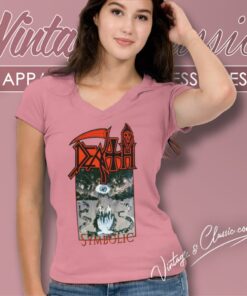Death Symbolic V Neck TShirt