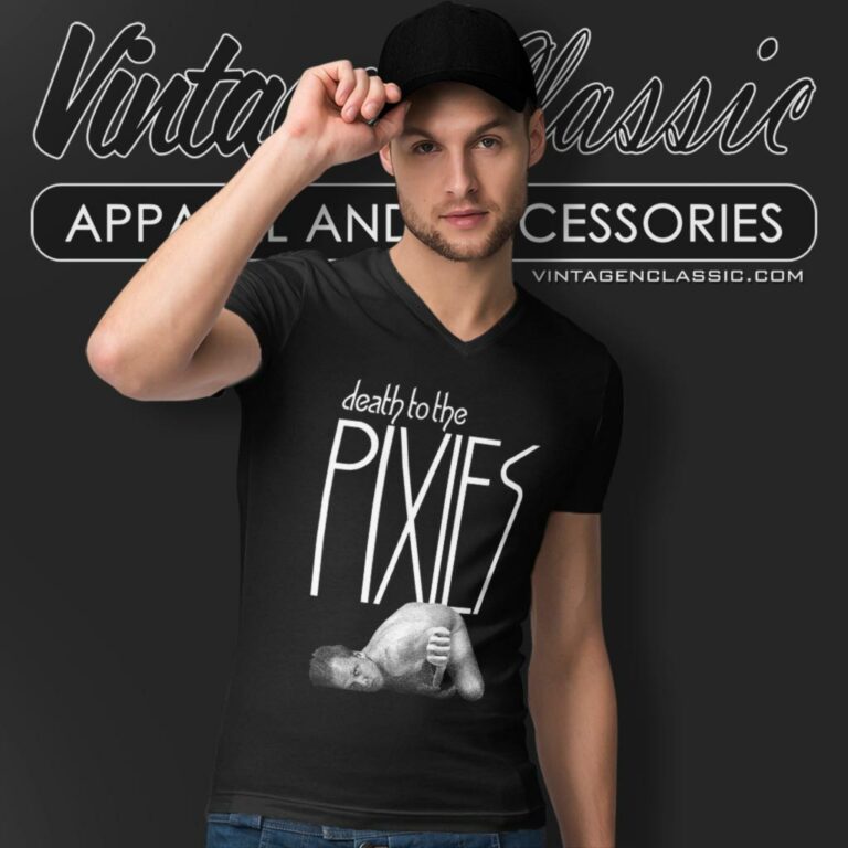 Death To The Pixies V Neck TShirt Death To The Pixies V Neck TShirt