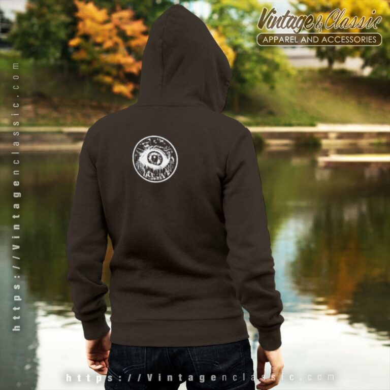 Death White Logo Backside Hoodie Death White Logo Backside Hoodie