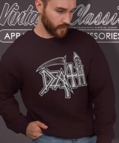 Death White Logo Sweatshirt