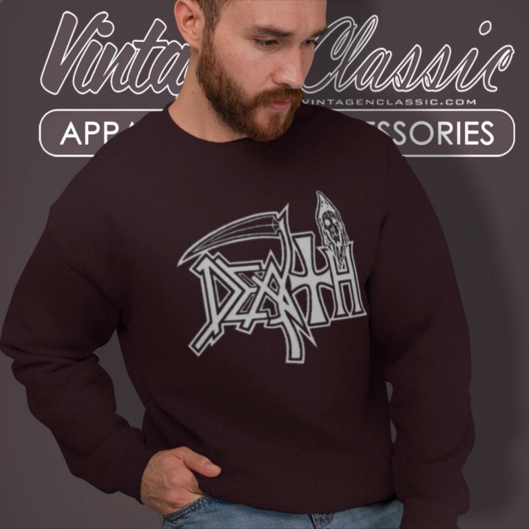 Death White Logo Sweatshirt Death White Logo Sweatshirt