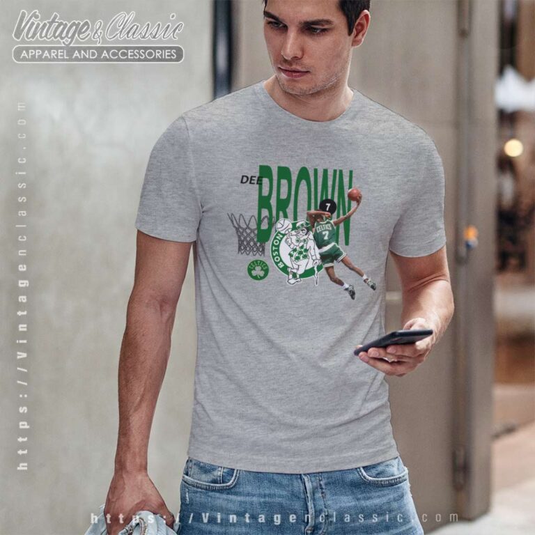 Dee Brown Boston Celtics Nba Mitchell Ness T Shirt Dee Brown Boston Celtics Nba Mitchell Ness T Shirt