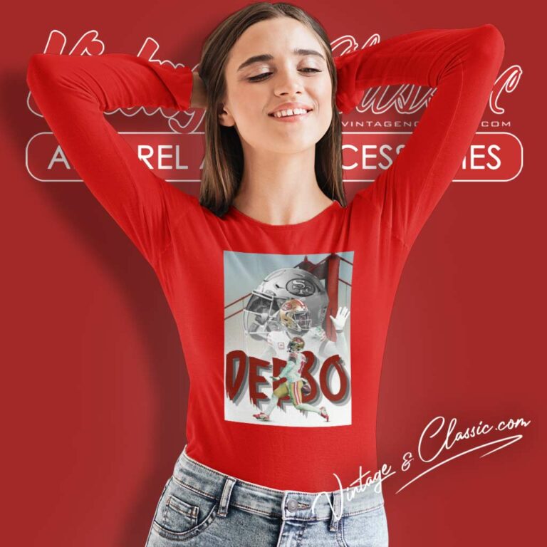 Deebo Samuel 19 San Francisco 49ers Long Sleeve Tee Deebo Samuel 19 San Francisco 49ers Long Sleeve Tee