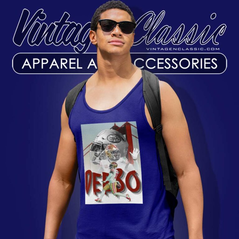 Deebo Samuel 19 San Francisco 49ers Tank Top Racerback Deebo Samuel 19 San Francisco 49ers Tank Top Racerback
