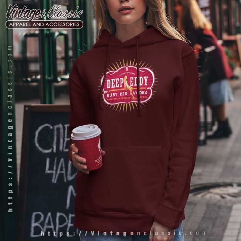 Deep Eddy Ruby Red Vodka Hoodie Deep Eddy Ruby Red Vodka Hoodie
