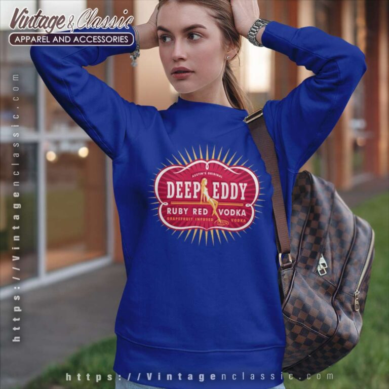 Deep Eddy Ruby Red Vodka Sweatshirt Deep Eddy Ruby Red Vodka Sweatshirt