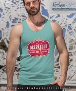 Deep Eddy Ruby Red Vodka Tank Top Racerback