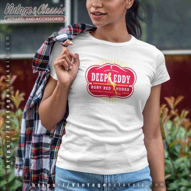 Deep Eddy Ruby Red Vodka Women TShirt Deep Eddy Ruby Red Vodka Women TShirt