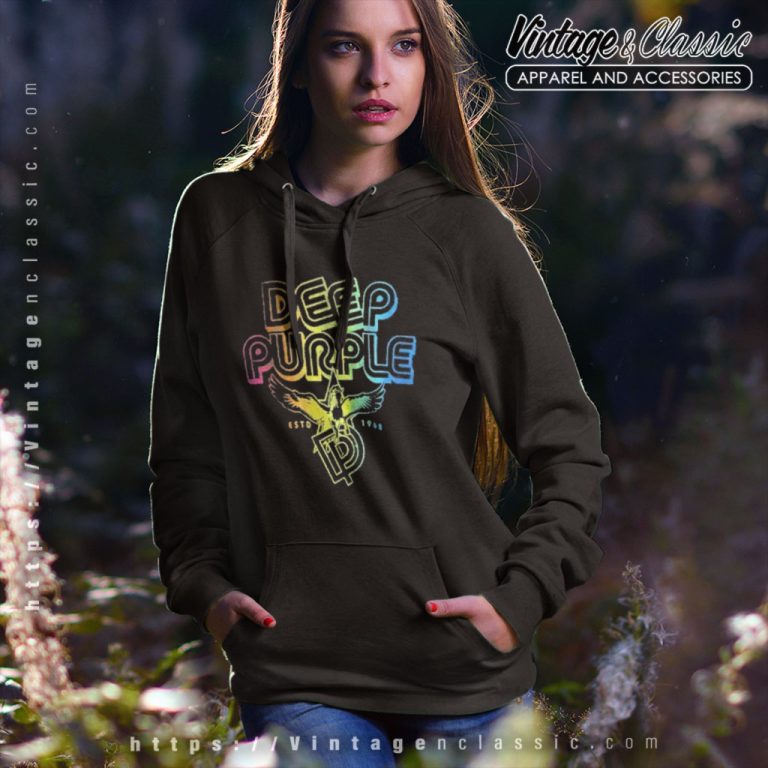 Deep Purple Artwork Hoodie Deep Purple Artwork Hoodie