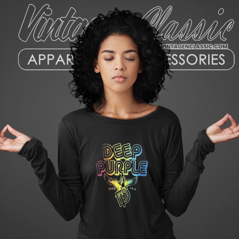 Deep Purple Artwork Long Sleeve Tee Deep Purple Artwork Long Sleeve Tee