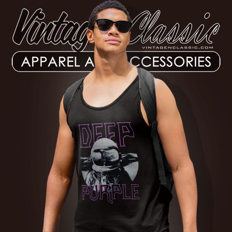 Deep Purple Helmet Tank Top Racerback Deep Purple Helmet Tank Top Racerback