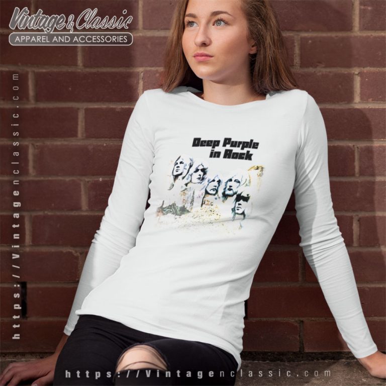 Deep Purple In Rock Long Sleeve Tee Deep Purple In Rock Long Sleeve Tee