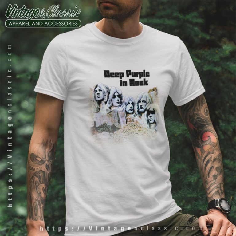 Deep Purple In Rock T Shirt Deep Purple In Rock T Shirt