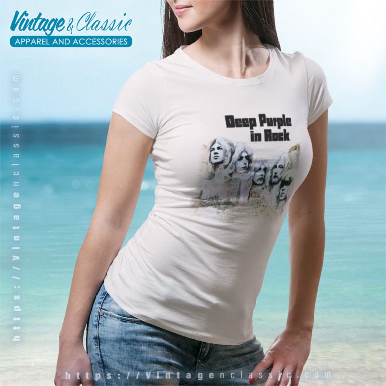 Deep Purple In Rock Women T Shirt Deep Purple In Rock Women T Shirt
