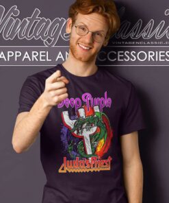 Deep Purple Judas Priest Rock Band Collaborations Shirt 4 Deep Purple Judas Priest Rock Band Collaborations T Shirt 2