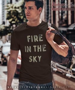 Deep Purple Shirt A Fire In The Sky T Shirt