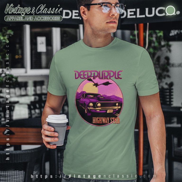 Deep Purple Shirt High Way Star T Shirt Deep Purple Shirt High Way Star T Shirt