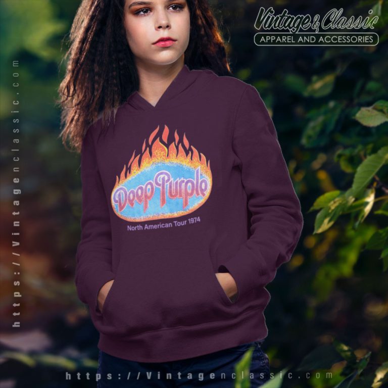 Deep Purple Shirt North American Tour Hoodie Deep Purple Shirt North American Tour Hoodie