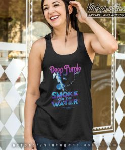 Deep Purple Shirt Smoke On The Water Tank Top Racerback