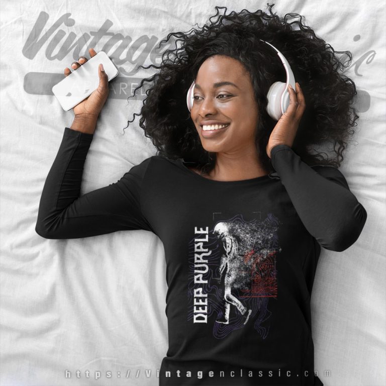 Deep Purple Spaceman Long Sleeve Tee Deep Purple Spaceman Long Sleeve Tee