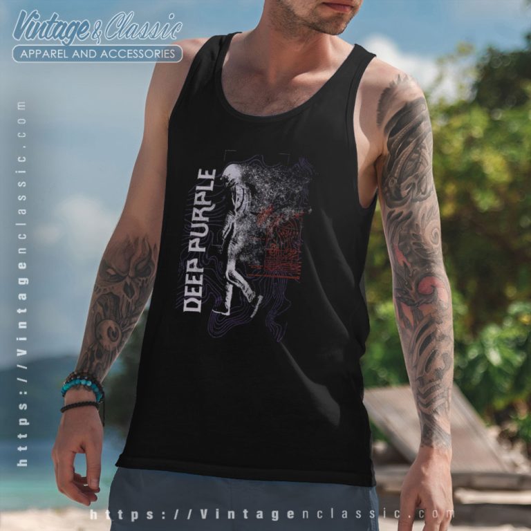Deep Purple Spaceman Tank Top Racerback Deep Purple Spaceman Tank Top Racerback