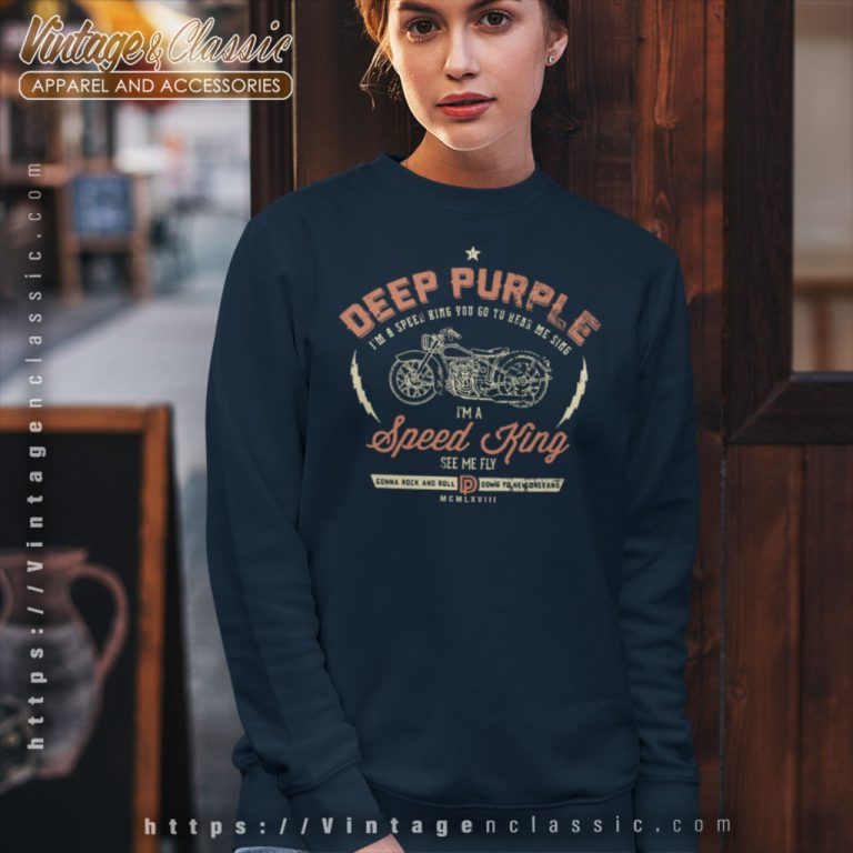Deep Purple Speed King Sweatshirt Deep Purple Speed King Sweatshirt