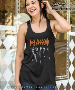 Def Leppard 1981 Concert Tank Top Racerback