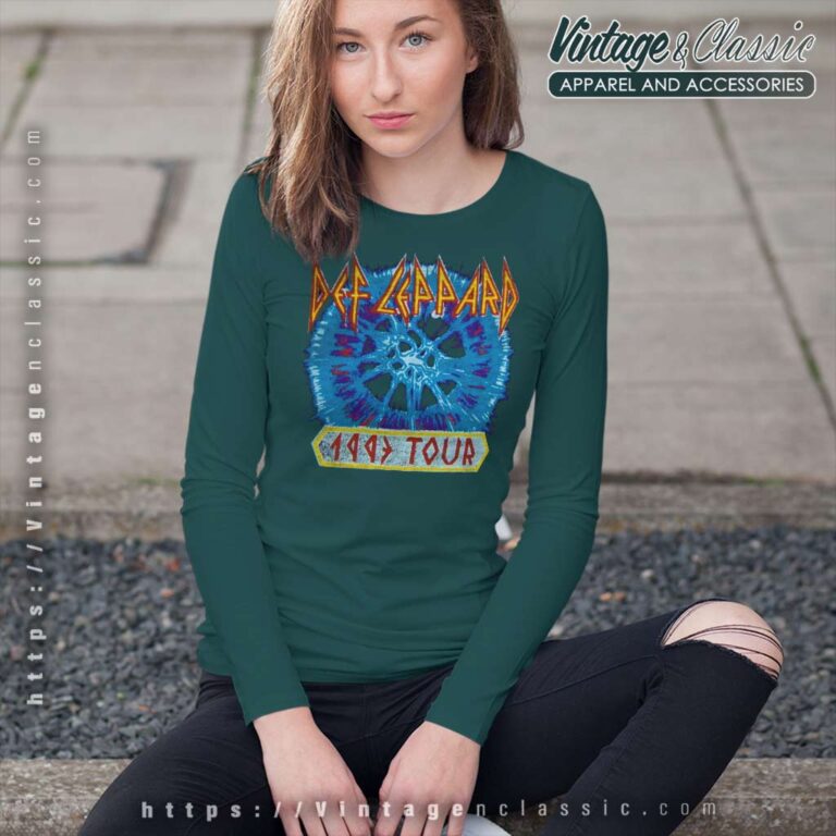 Def Leppard 1997 Tour Long Sleeve Tee Def Leppard 1997 Tour Long Sleeve Tee