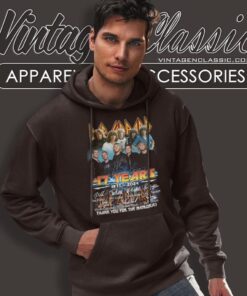 Def Leppard 47 Years 1977 2024 Thank You For The Memories Shirt 4 Def Leppard 47 Years 1977 2024 Thank You For The Memories Shirt Hoodie