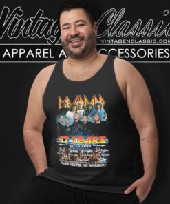 Def Leppard 47 Years 1977 2024 Thank You For The Memories Shirt 5 Def Leppard 47 Years 1977 2024 Thank You For The Memories Shirt Tank Top Racerback