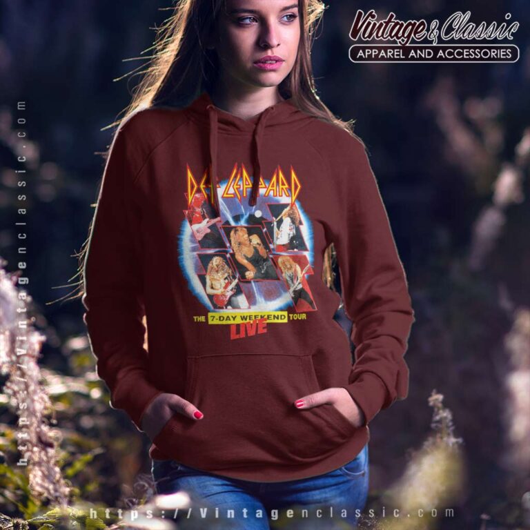 Def Leppard 7 Day Weekend Tour Hoodie Def Leppard 7 Day Weekend Tour Hoodie
